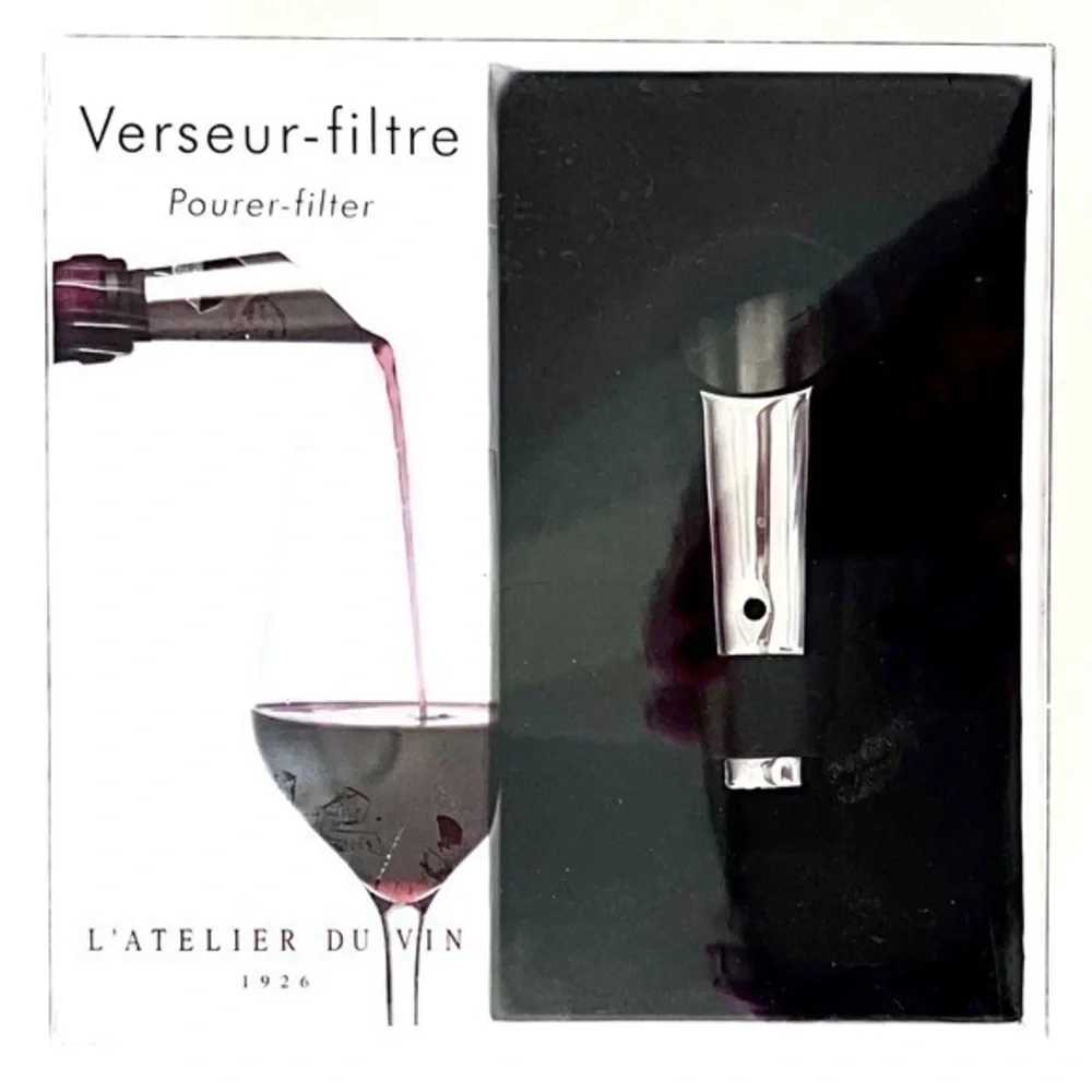 French Wine Filter! L ‘Atelier du Vin Verseur Filtre Pourer!
